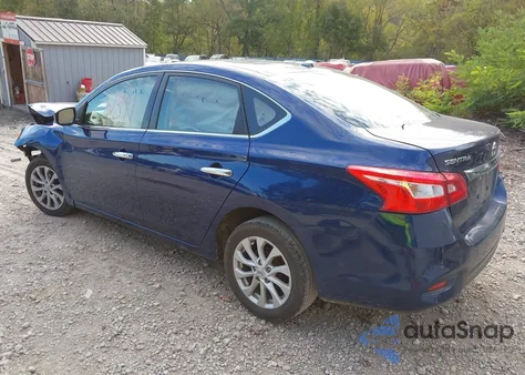 2019 Nissan Sentra Sv z USA, uszkodzony, nr VIN 3N1AB7AP4KY308139